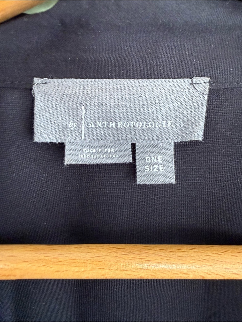 By Anthropologie Embellished Tie-Front Top, One Size - Picture 10 of 16